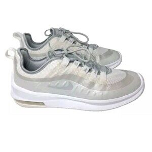 Nike Air Max Axis Wolf Grey White Shoes Womens Size 8